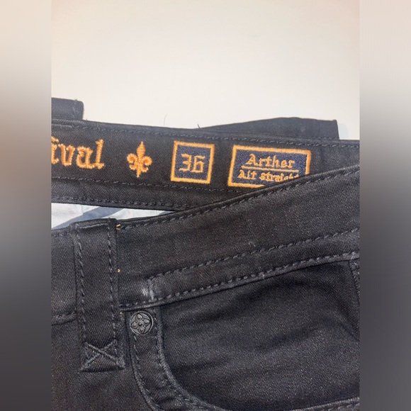 Rock Revival Mens Arther Alternative Straight Jeans RP2311A200 - Picture 9 of 11